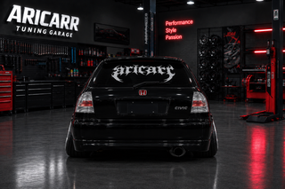 استیکر شیشه عقب aricar